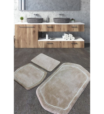 Set covorase de baie 3 piese Chilai Home Genom Stone