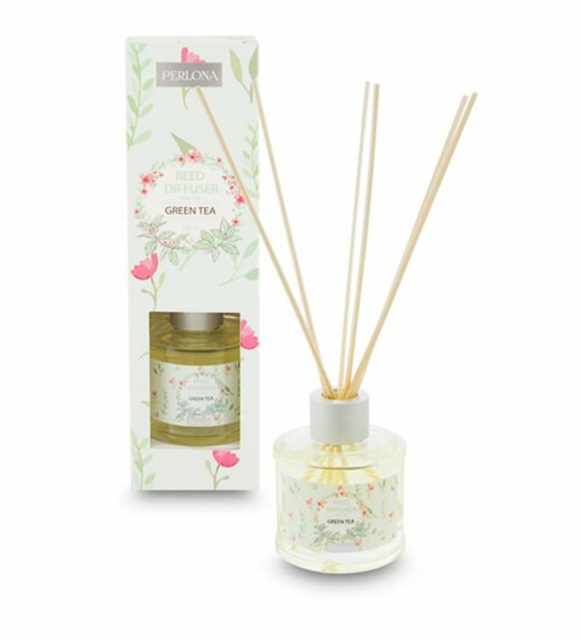 Perlona Green Tea Reed Diffuser 100 ML