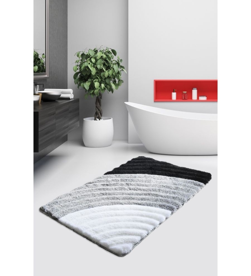 Covoras de baie Chilai Home Well Grey