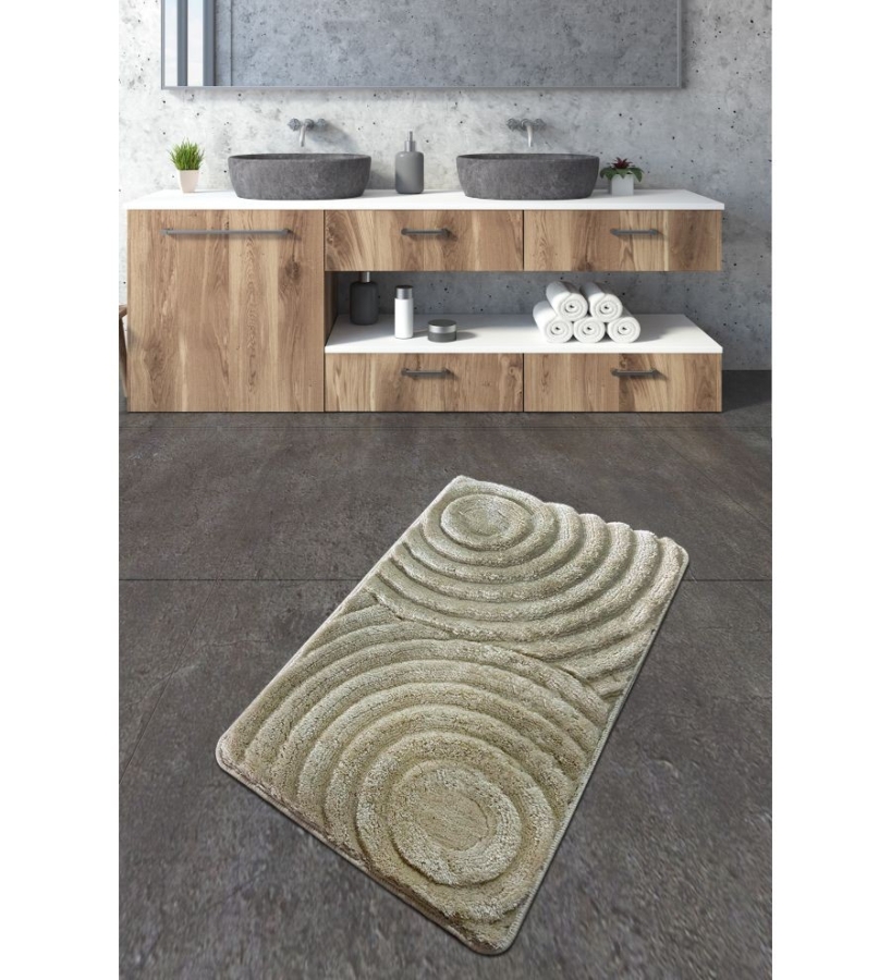 Covoras de baie Chilai Home Wave Stone